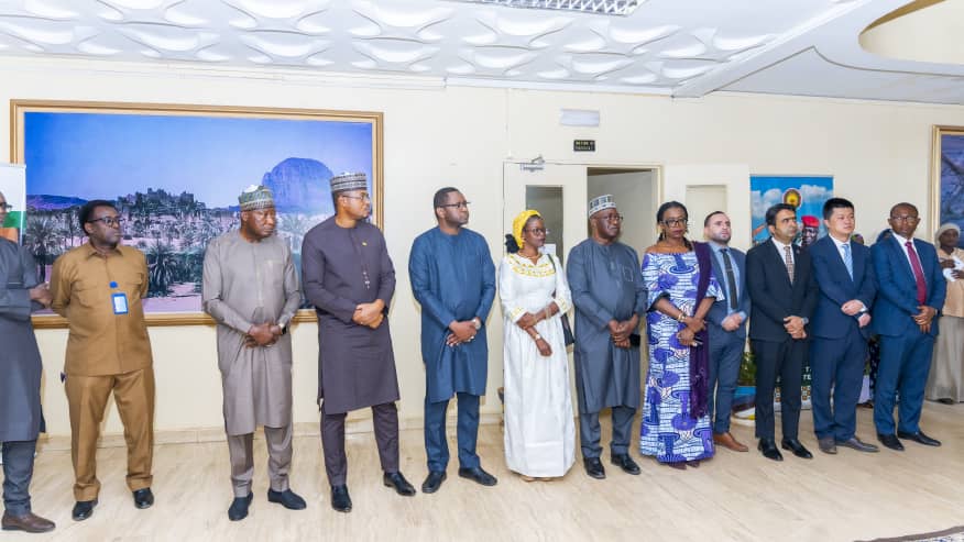 Cérémonie de remise de médaille