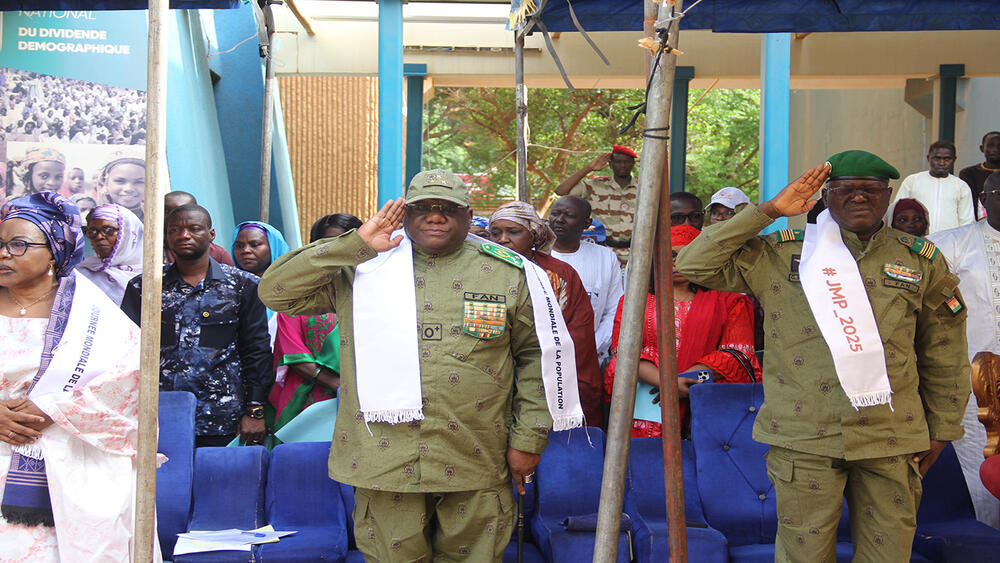 Le Gouverneur de Niamey et le Ministre en charge de la Santé