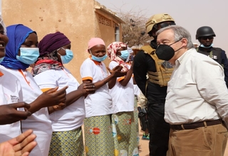 Le Secrétaire Général des Nations Unies en visite au Niger