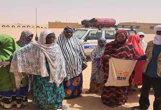 L'UNFPA Niger soutient assidûment les populations et les migrants d'Assamaka 