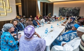Rencontre de la Vice Secrétaire des Nations Unies Amina Mohammed avec les Chefs traditionnels du Niger