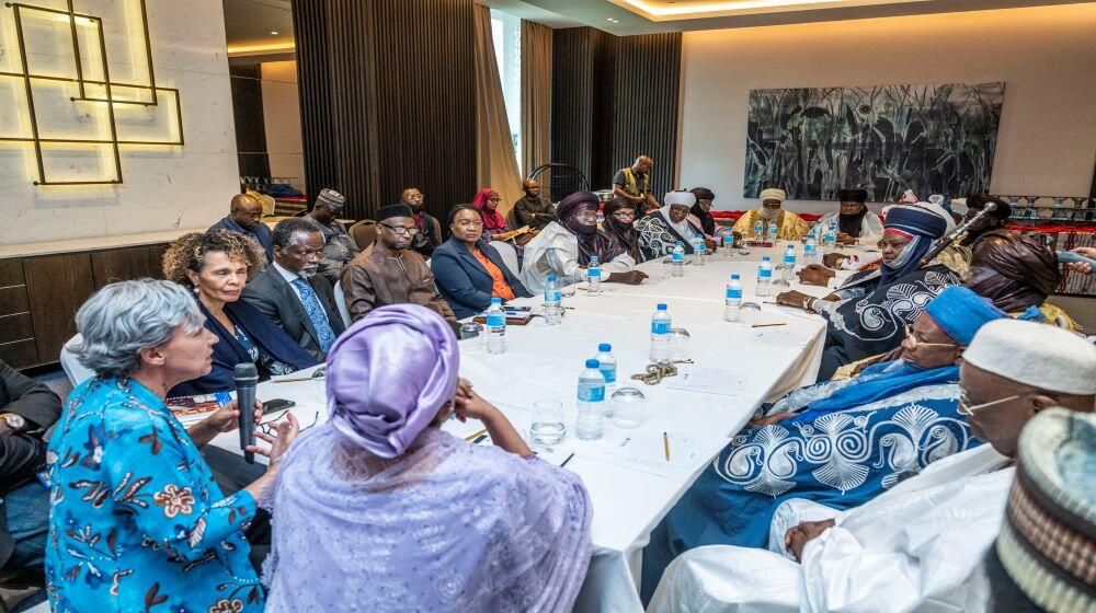 Rencontre de la Vice Secrétaire des Nations Unies Amina Mohammed avec les Chefs traditionnels du Niger