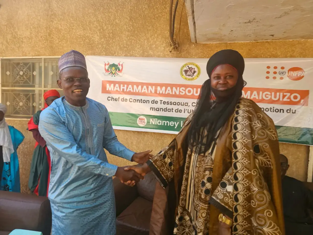 Soutien à l’éducation des filles au Niger : L’UNFPA célèbre l’engagement exemplaire du Chef de Canton de Tessaoua