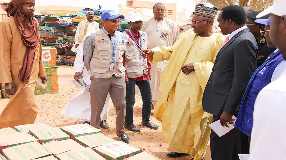 UNFPA Niger au chevet des populations et migrants de Assamaka 