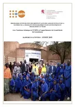 PROGRAMME D’INTEGRATION DES DROITS ET SANTE DES ADOLESCENTES ET DE LA MAITRISE DE LA CROISSANCE DEMOGRAPHIQUE DANS LES POLITIQUES ET PROGRAMMES AU NIGER RAPPORT D’ACTIVITES – ANNEE 2019